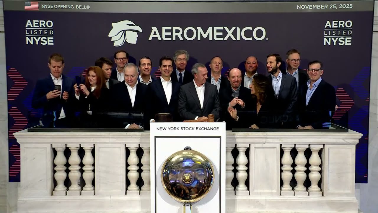 Aeromexico (NYSE: AERO) Rings The Opening Bell&reg;