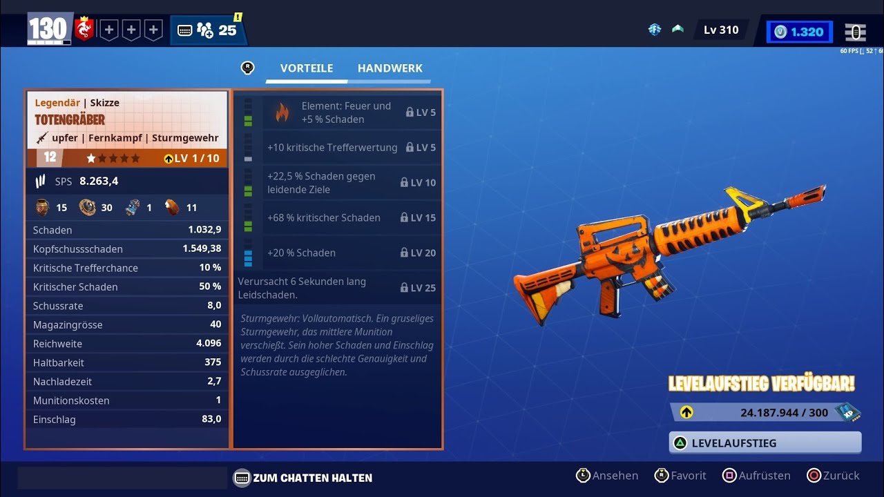 Fortnite RDW was kann die Totengräber?