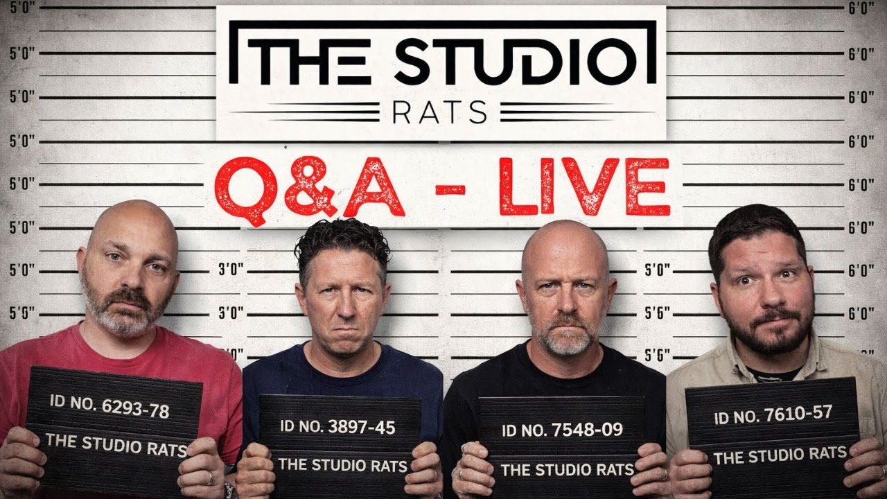 The Studio Rats Q&A LIVE - Number 287