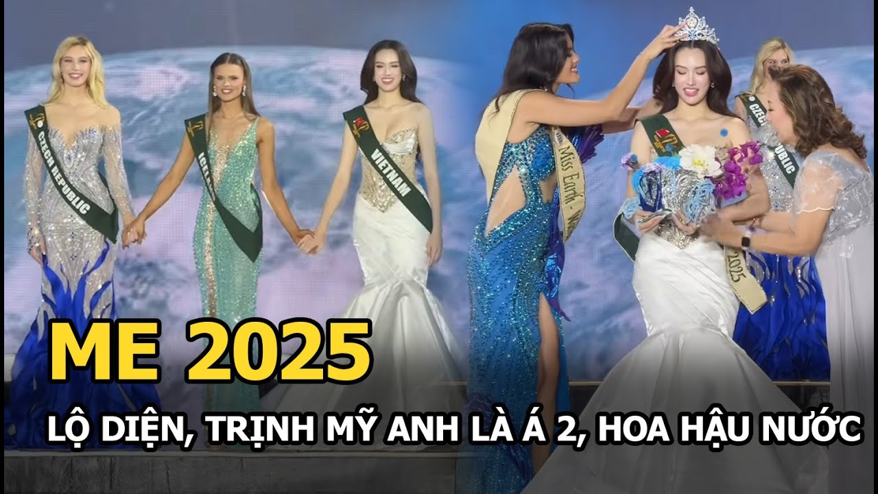 ME 2025 lộ diện, Trịnh Mỹ Anh là Á 2, hoa hậu Nước