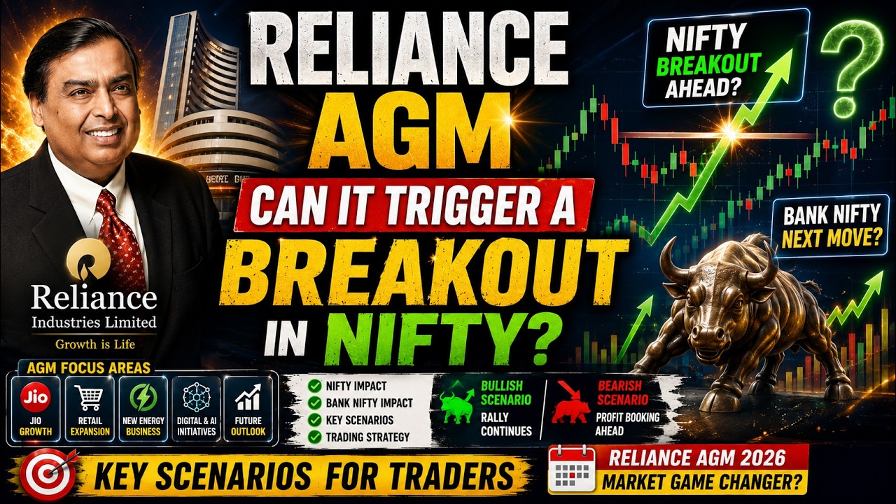Reliance AGM 2026: How Mukesh Ambani Could Move Nifty & Bank Nifty