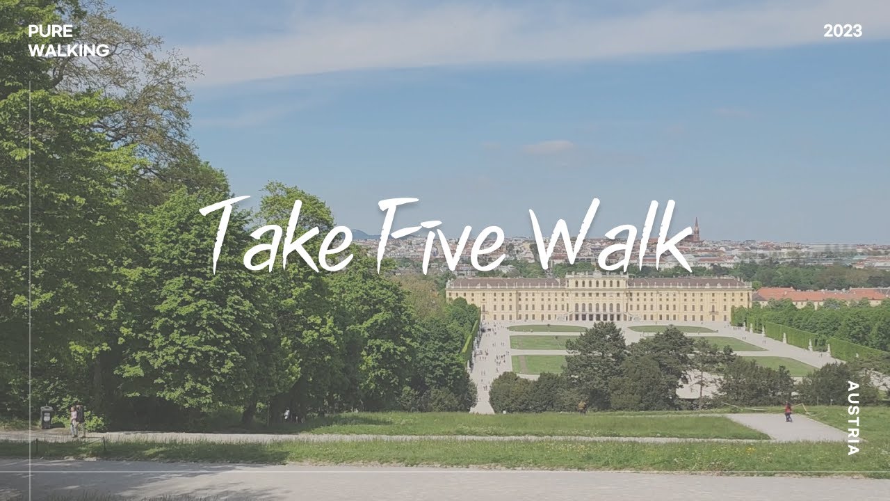 5 Minute Walk to Gloriette, Schönbrunn Palace | Raw Street Sound (No Music)