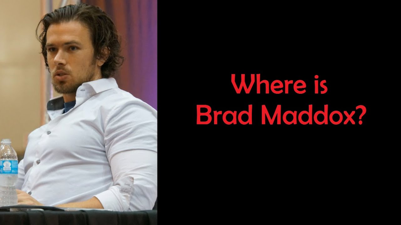 What happened to Brad Maddox? Stuck in cave analysis