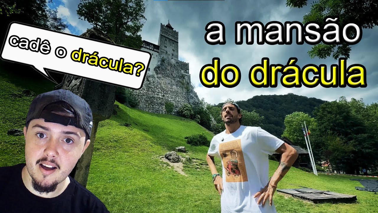VISITANDO A MANSÃO DO DRÁCULA- REACT - guelmi por aí