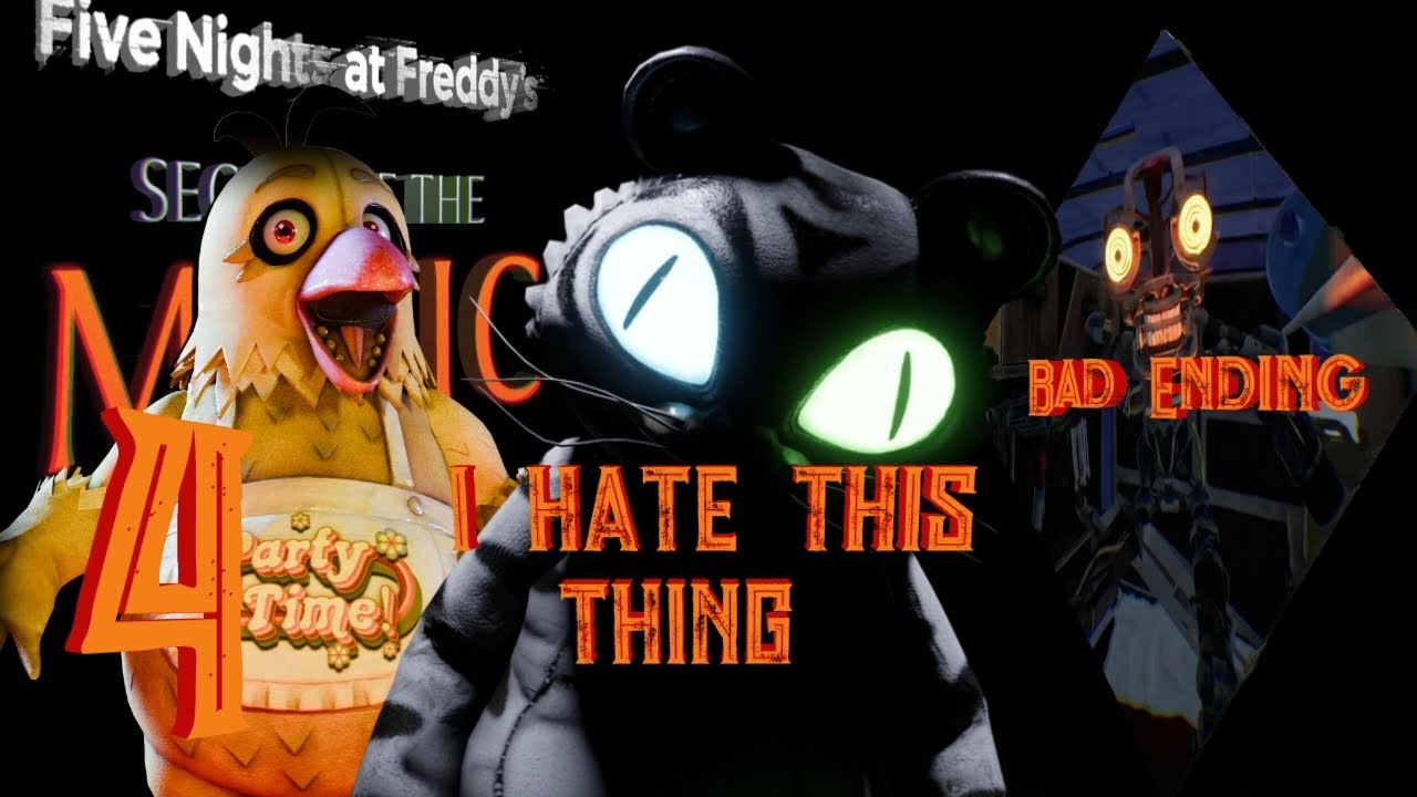Five Nights at Freddy's Secret of The Mimic Part 4 THIS TIGER IS ANNOYING ASF!!!! +Clock-Off Ending