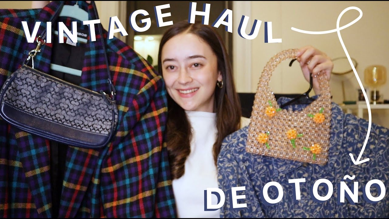 Haul de ropa vintage de otoño *tengo una cámara nuevaaaaaaa*