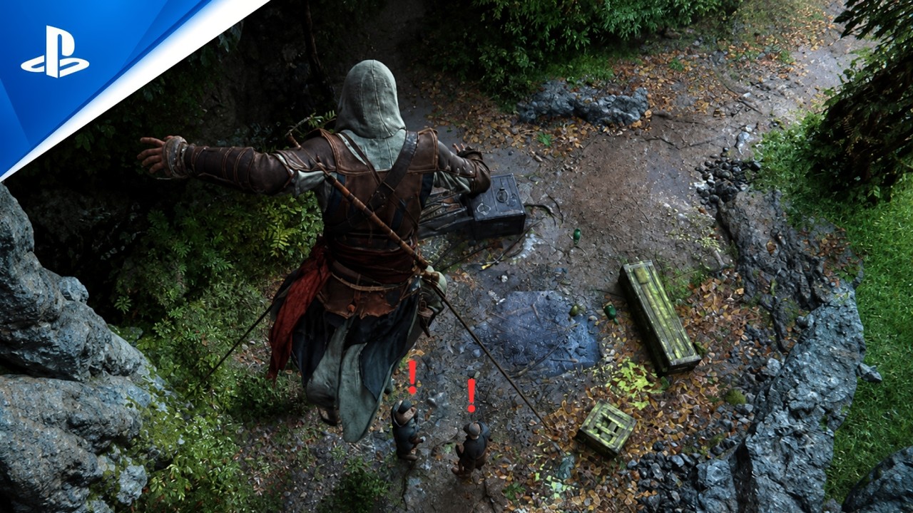 NEW Assassin's Creed Black Flag Resynced Gameplay ( Stealth, Exploration & Pirate Gameplay