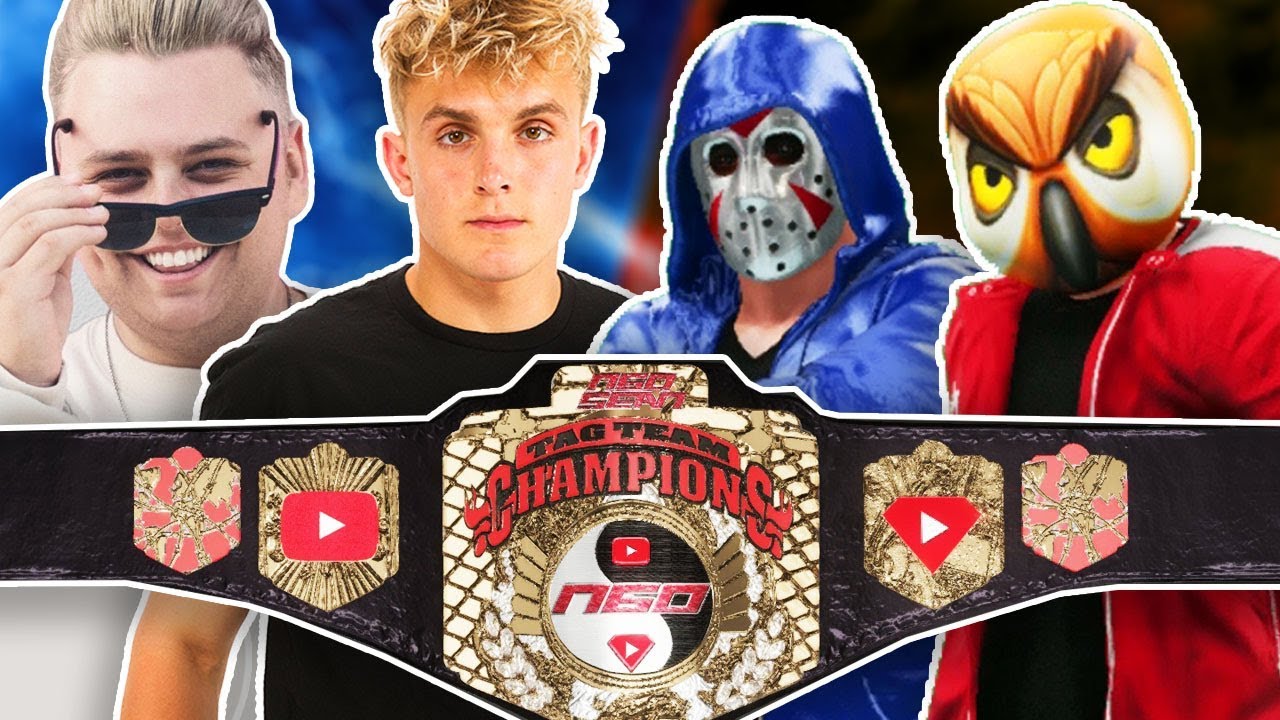 H2O Delirious & Vanoss vs. Jake Paul & Nick Crompton | N60 Tag Team Championship | WWE 2K18