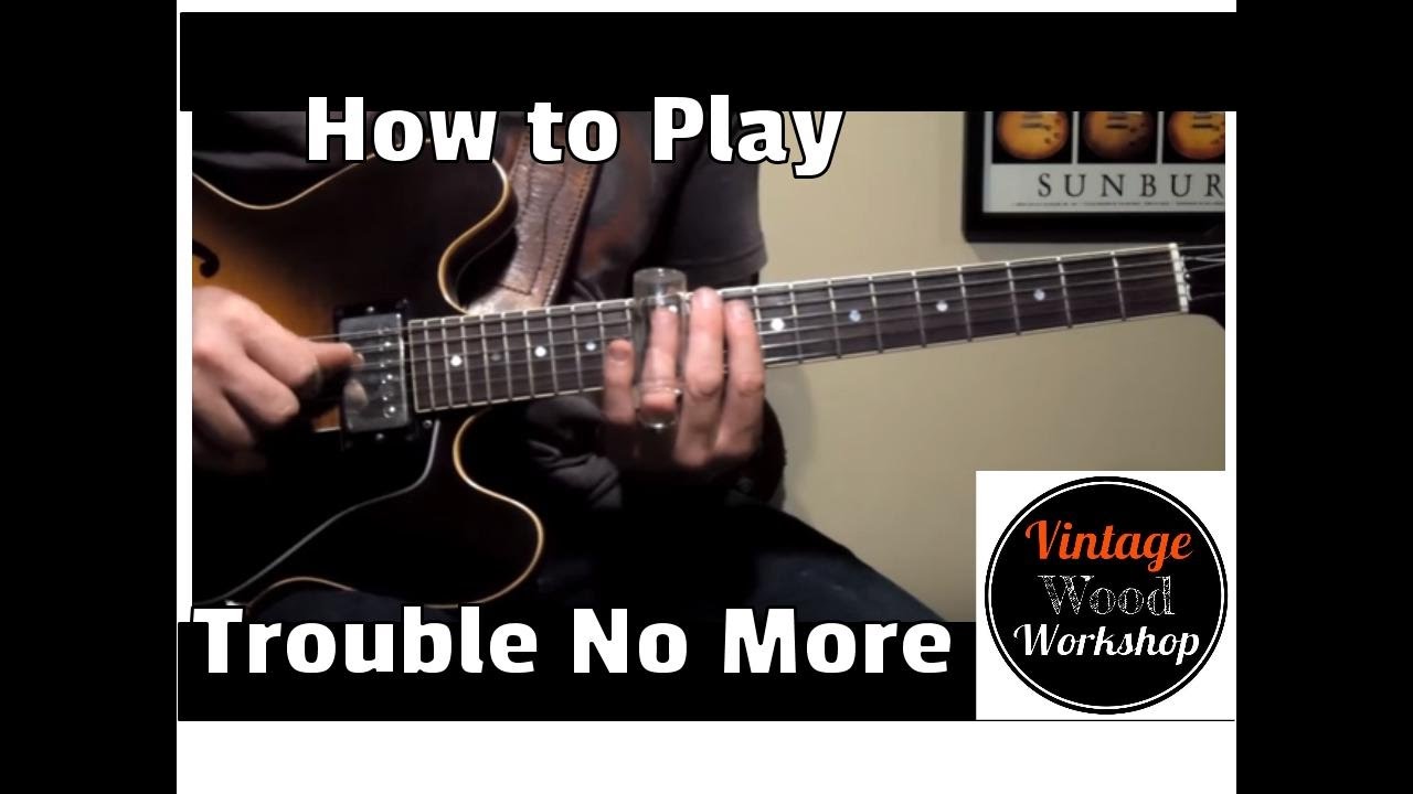 Trouble No More- Allman Brothers Guitar Lesson