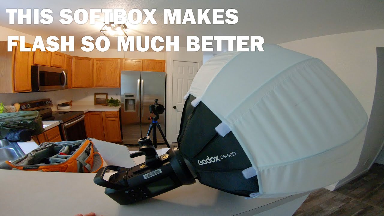 Godox Flash and Softbox for High End Flambient Real Estate Photography
