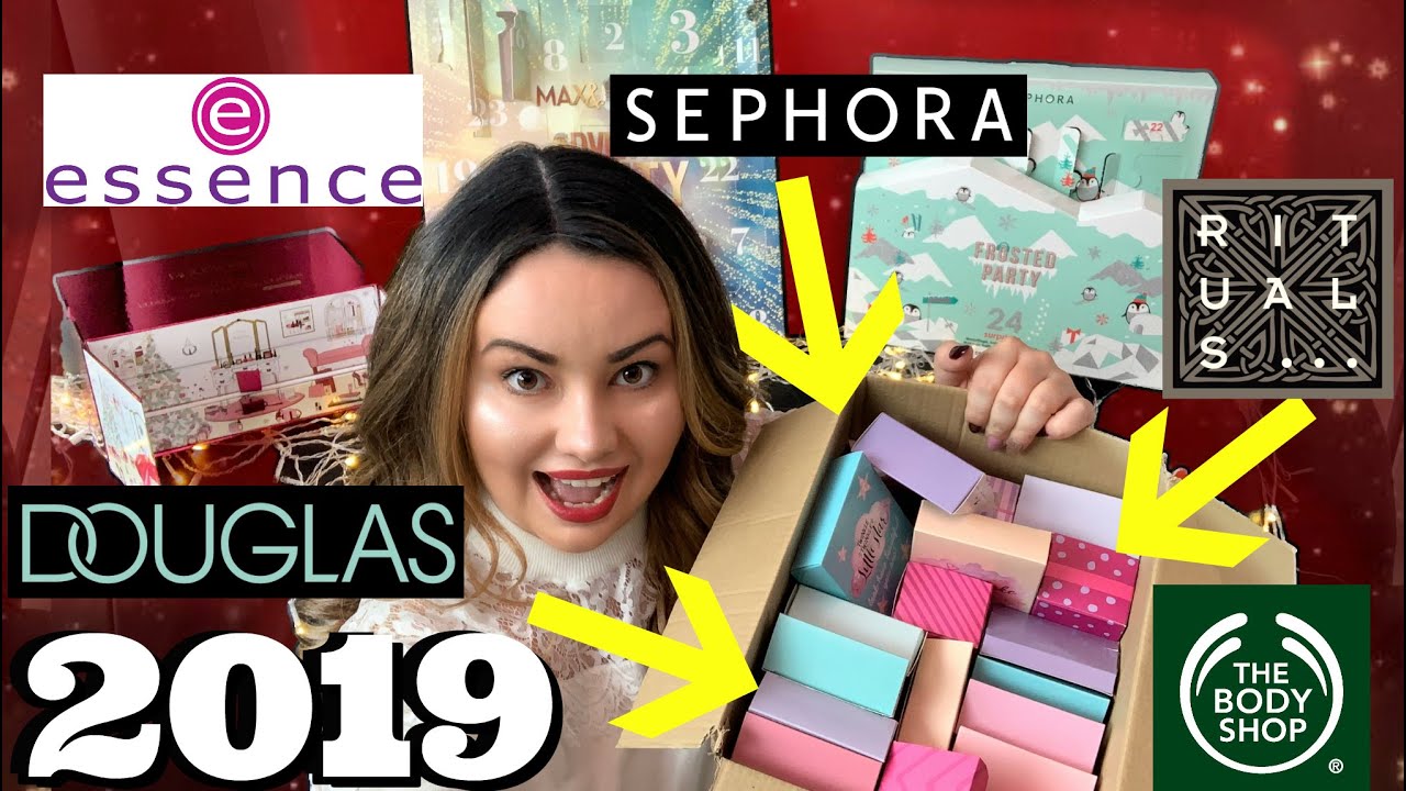 5 w 1 KALENDARZ ADWENTOWY 2019 - WYGRAJ GO! (Douglas, Sephora, Rituals, The Body Shop, Essence)