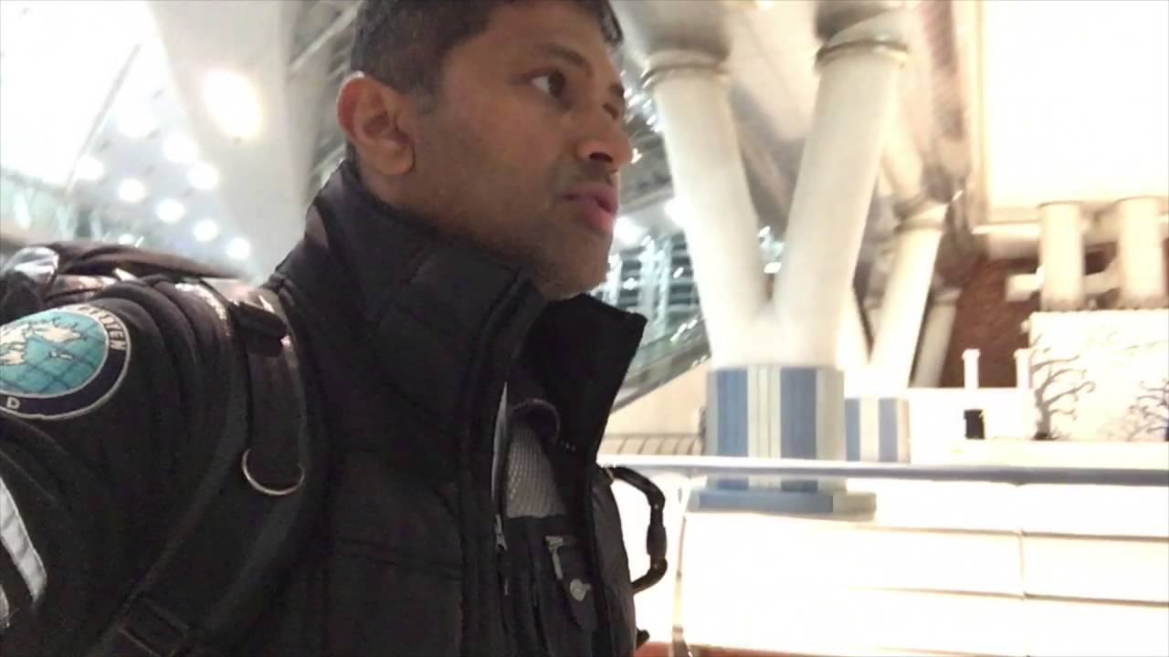 Arriving by A'REX at Inchon Airport Seoul