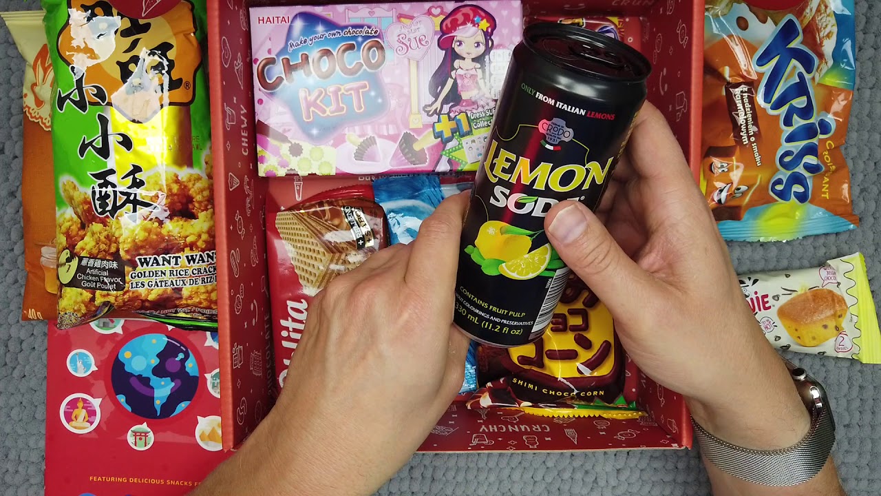 Unboxing and Review - MunchPak September - ASMR