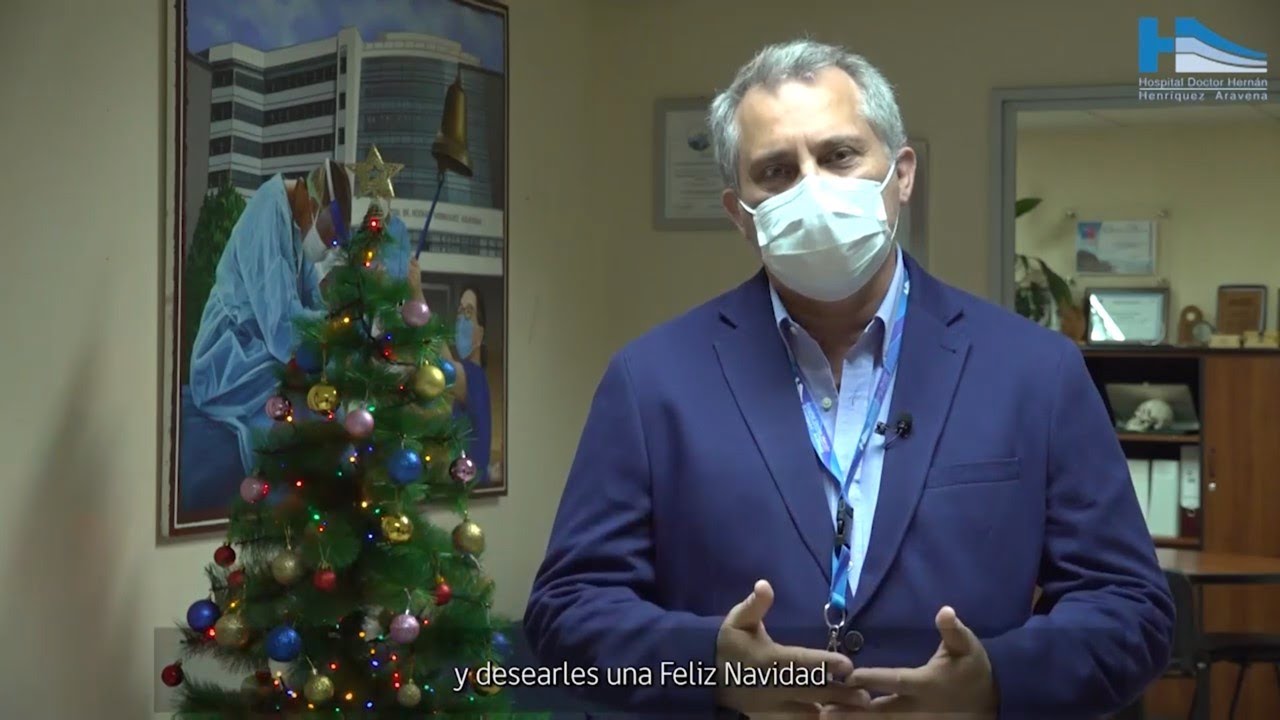 Saludo Navidad Director Hospital Dr. Hernán Henríquez Aravena