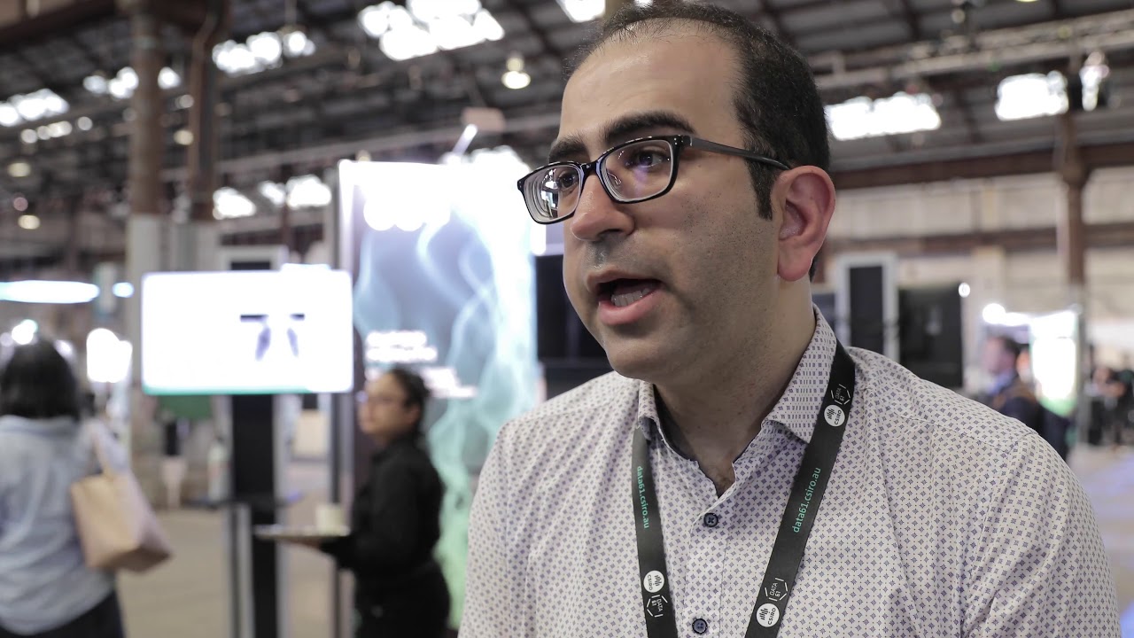 D61+ LIVE 2019 Interview Dr Amir Dezfouli Research Scientist CSIRO Data61 AI for Health