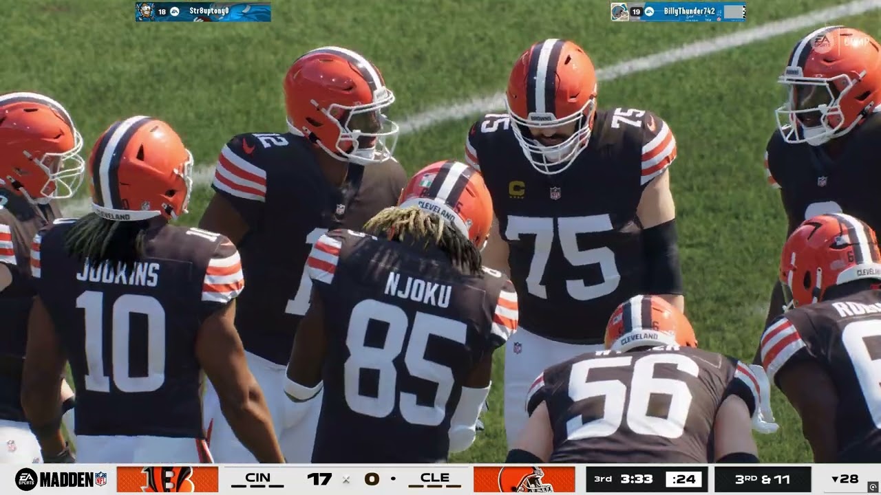 Bengals vs Bears - Madden 26 (Pc) Head 2 Head