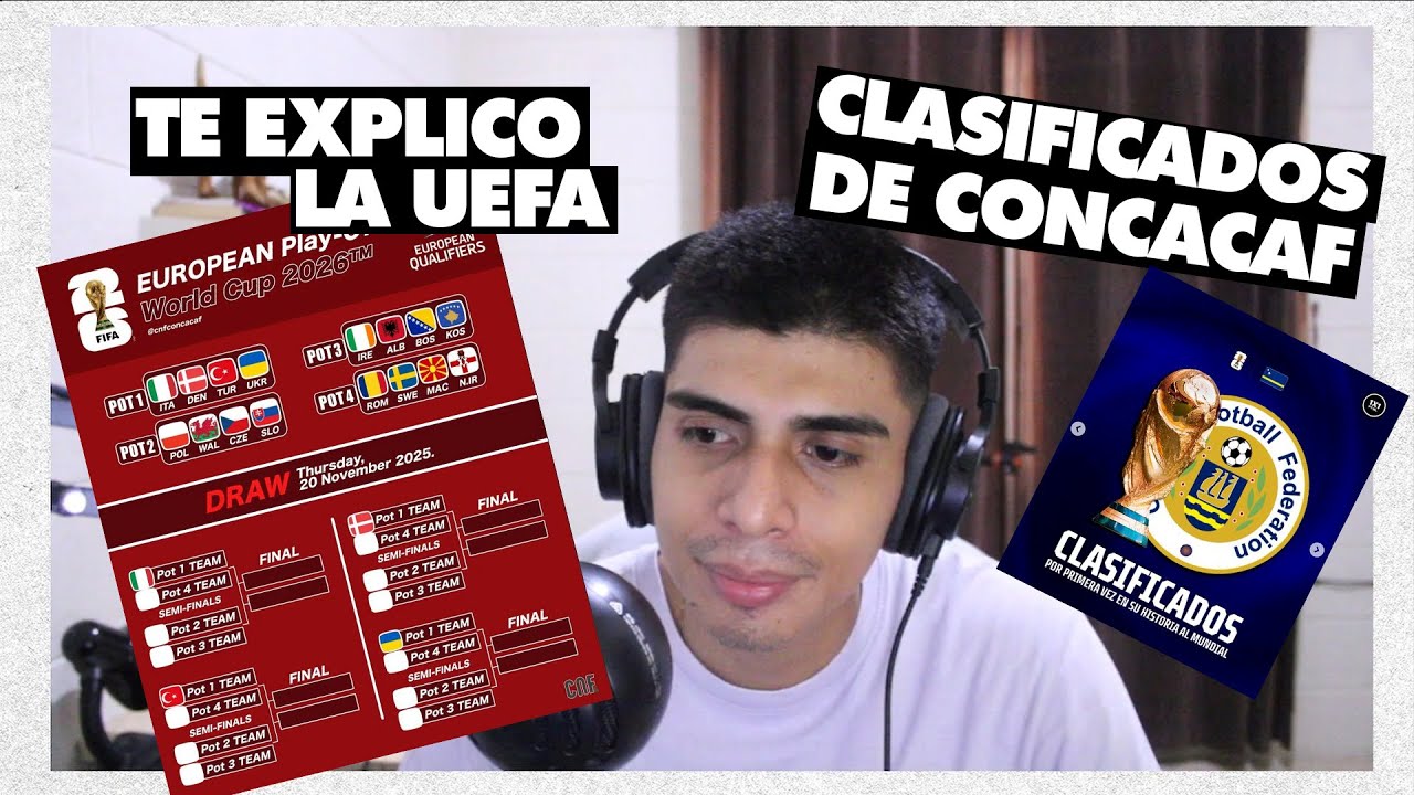 CLASIFICADOS DE UEFA Y CONCACAF |COMO ES EL REPECHAJE EUROPEO | CURACAO AL MUNDIAL CON HAITI |