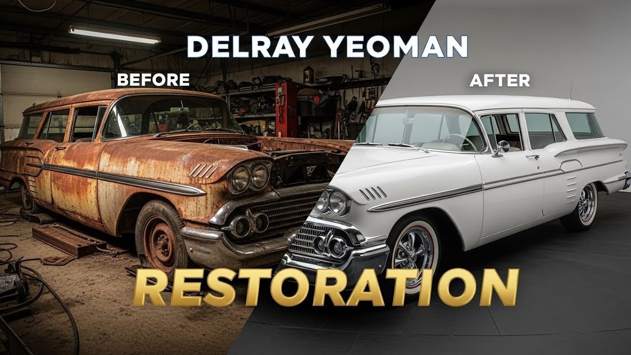 Restoring a Forgotten Delray Yeoman 1958 | Rare Classic Car Resurrection