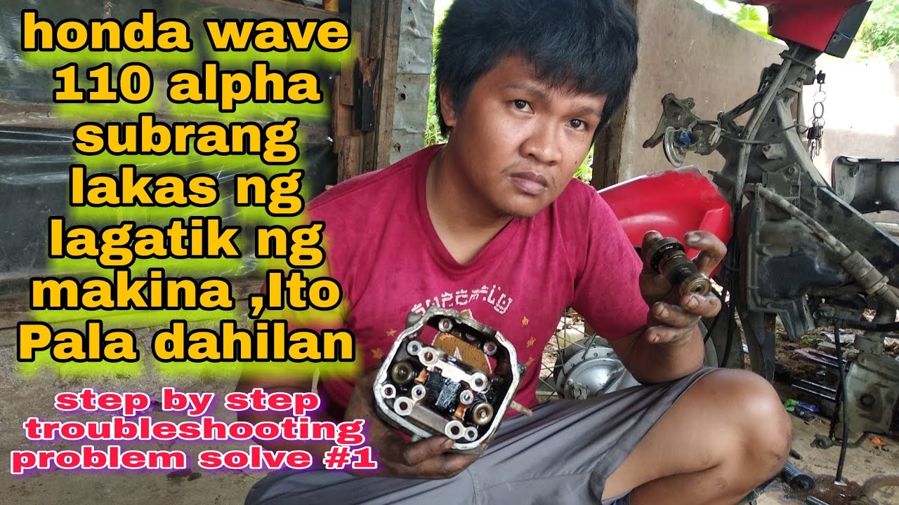 HONDA WAVE CX 110 SUBRANG LAKAS NG LAGATIK NG MAKINA, DAHIL DITO #1 /Papachad TV