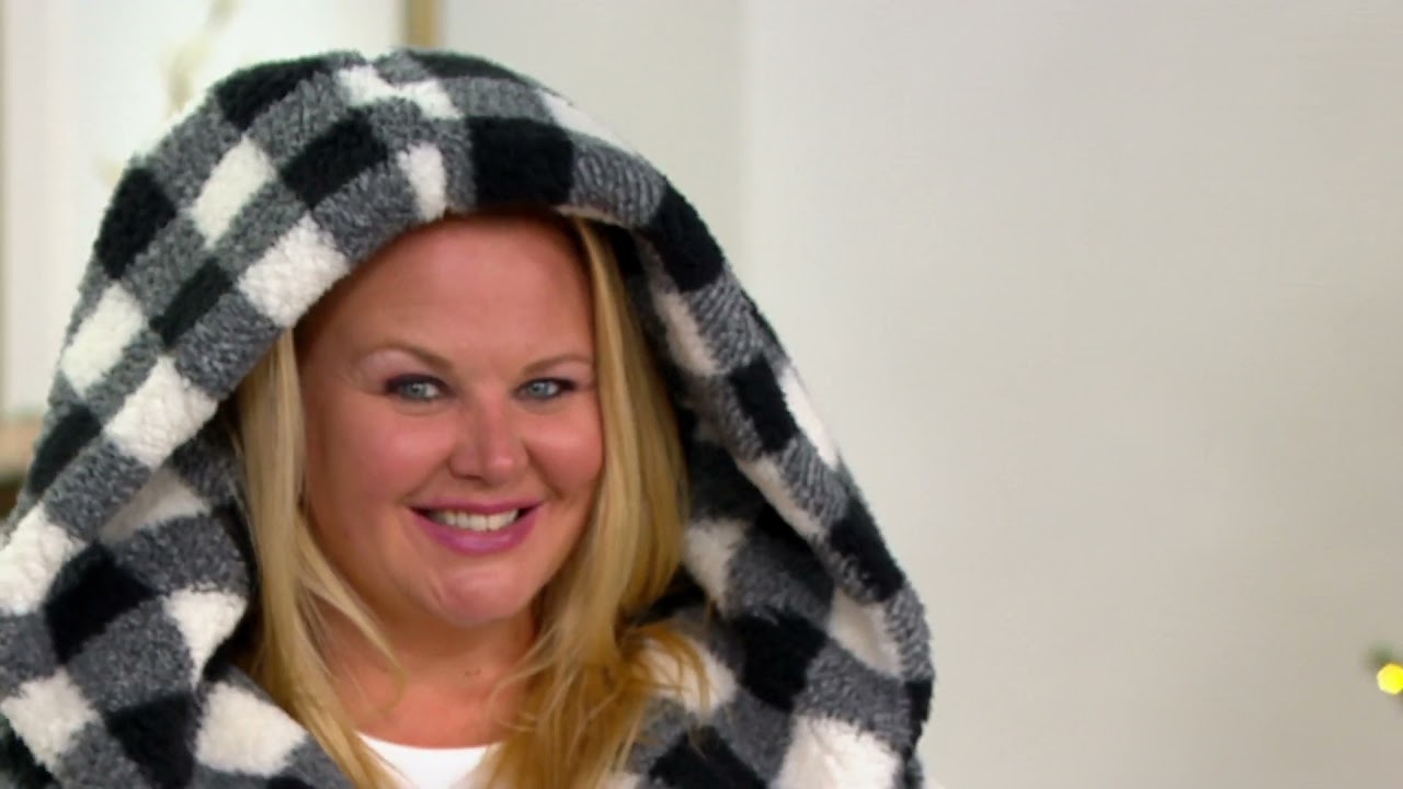 G.I.L.I. The Lounger Oversized Sherpa Hoodie on QVC