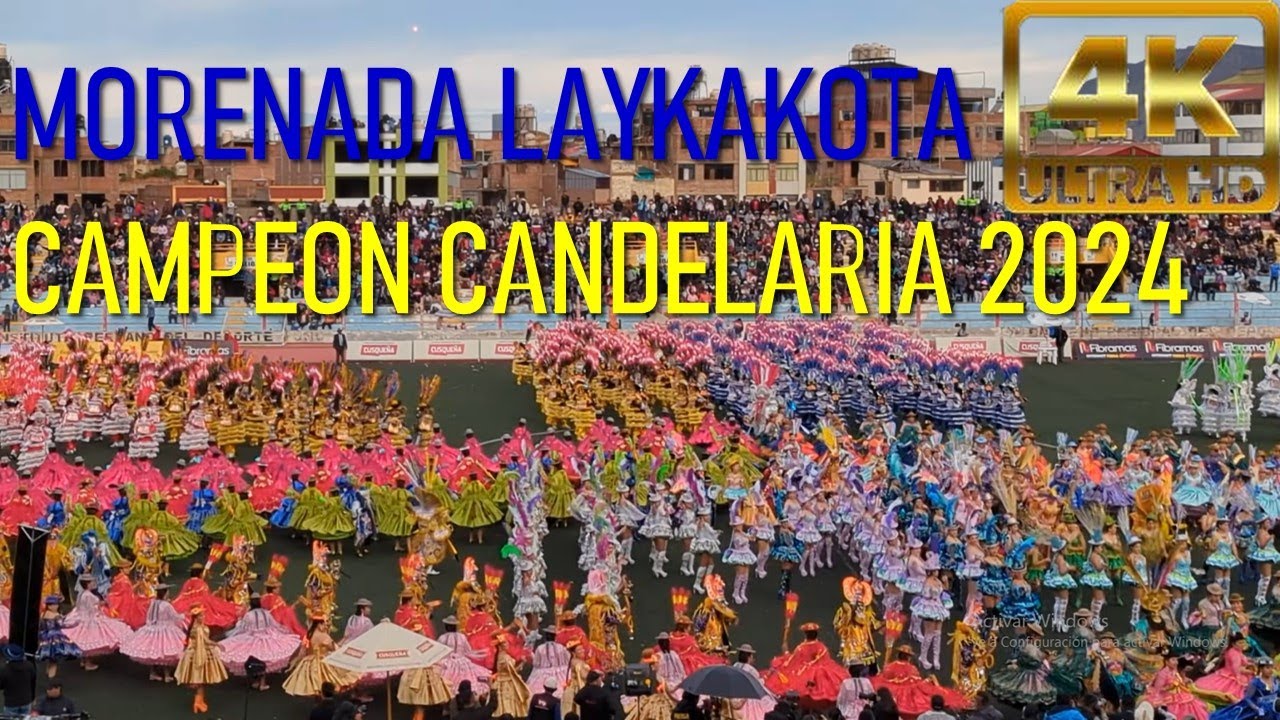MORENADA LAYKAKOTA CAMPEON EN EL CONCURSO DE DANZAS MESTIZAS COREOGRAFIA  CANDELARIA 2024