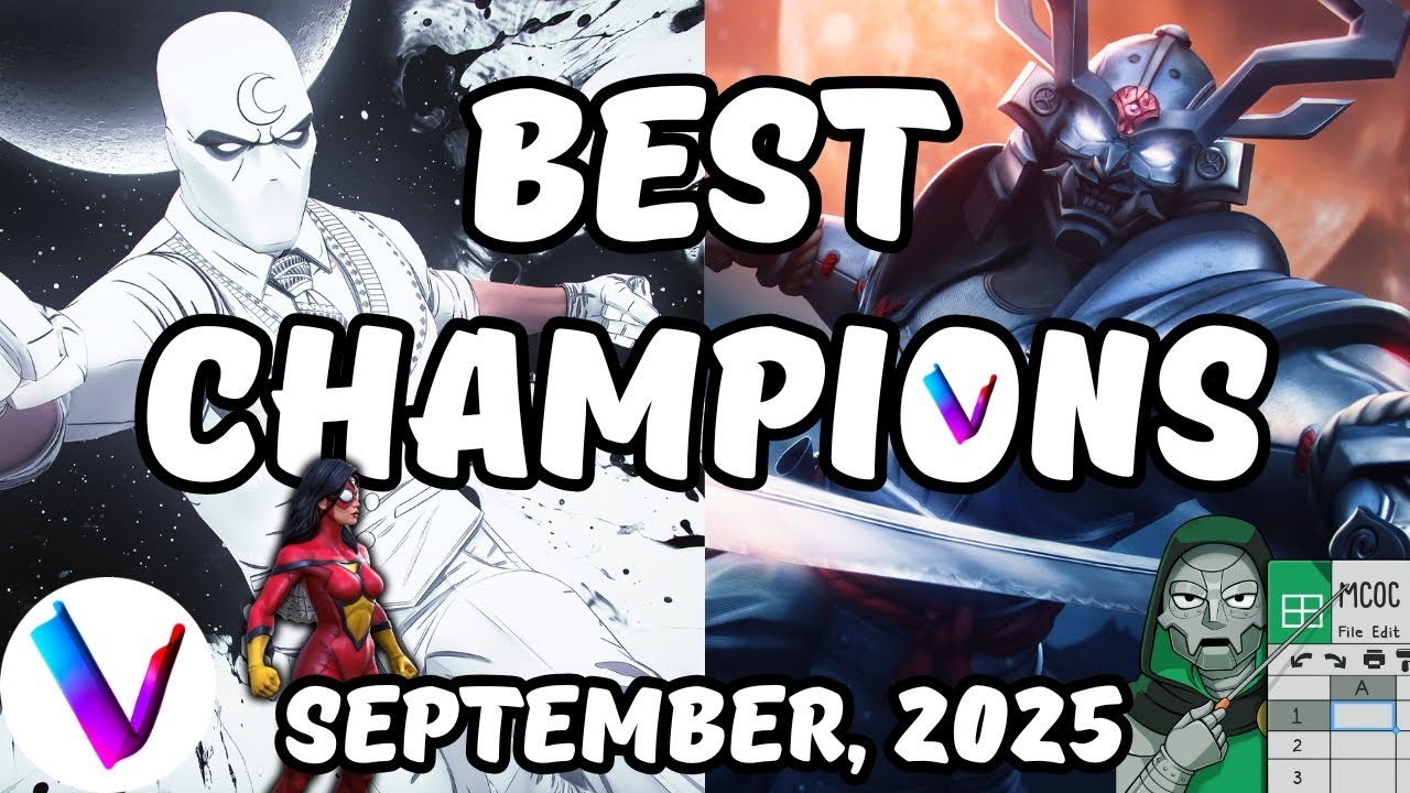 Рейтинг лучших чемпионов &mdash; список и таблица уровней Vega, сентябрь: Samurai, Mr. Knight MCoC
