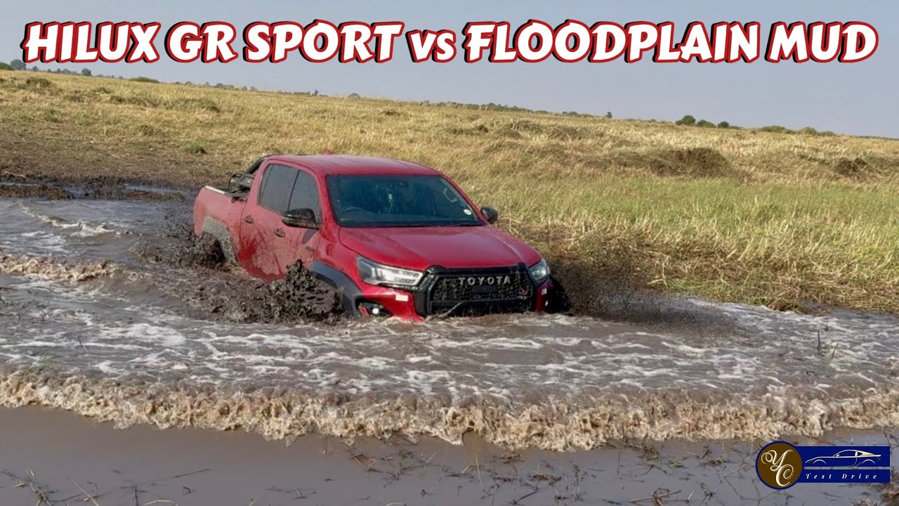 Hilux GR Sport: поездка в деревню. Часть 2 | Грязь в пойме | Справится ли автомобиль с испытанием...
