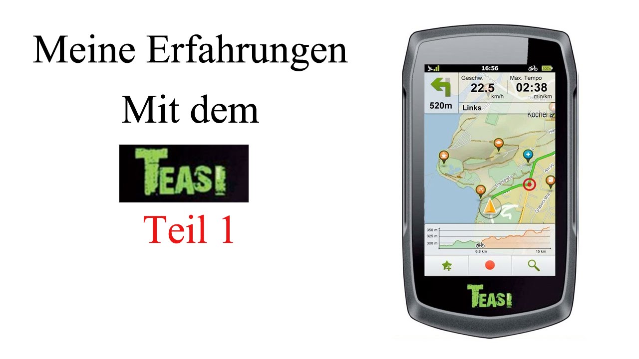 Fahrrad Navigation Teasi One Teil 1