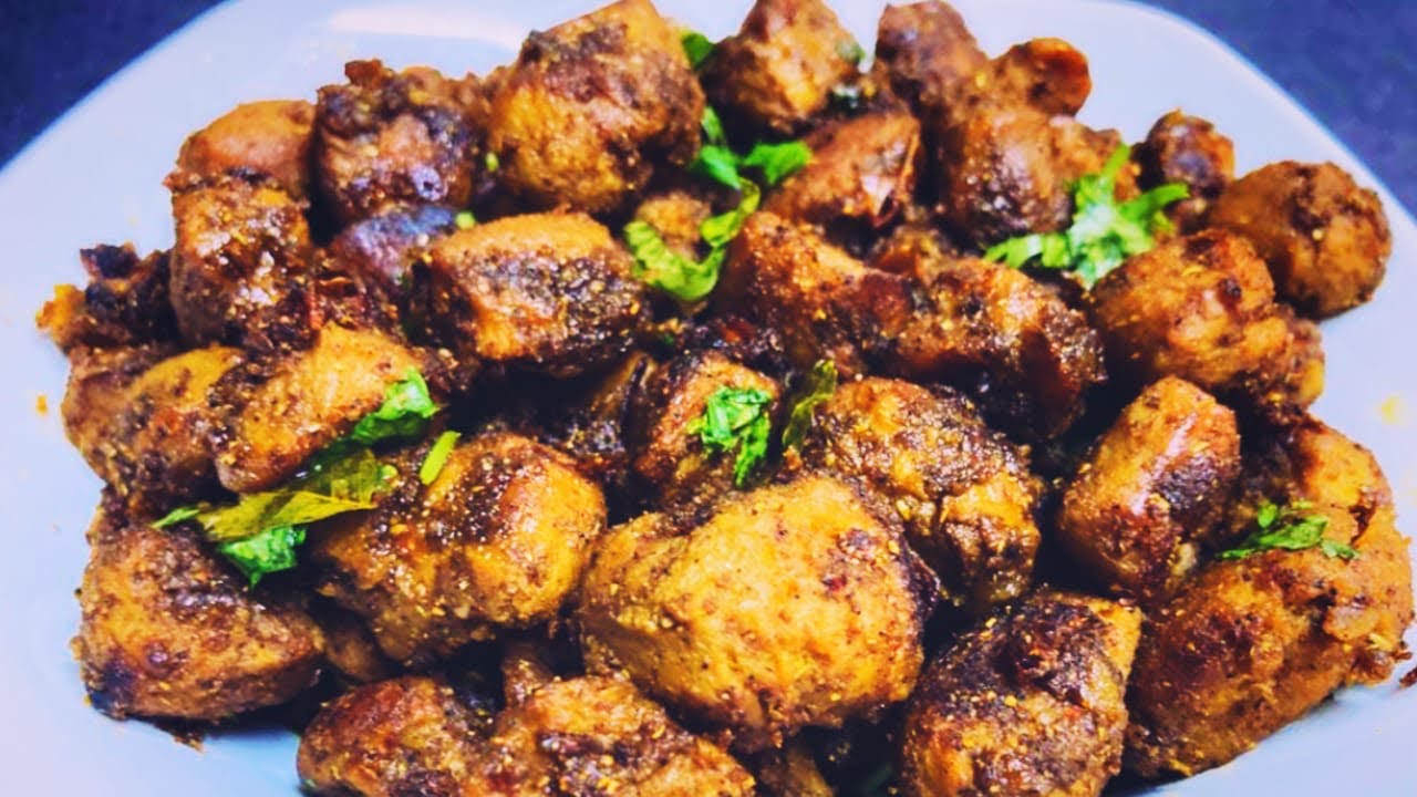 Soya pepper Fry Recipe in tamil /Soya chunks Recipe in Tamil / meal maker Fry in Tamil