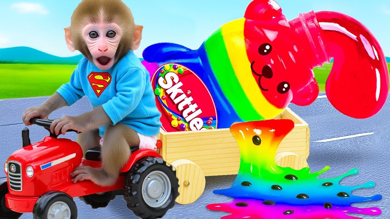 Monyet Bon Bon dan anak bebek bertemu dengan penyihir rakus yang lucu.