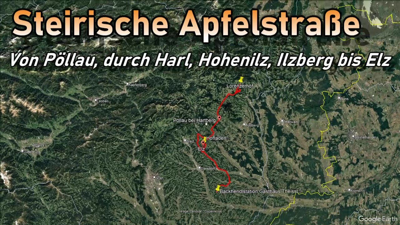 Auf der Steirischen Apfelstraße unterwegs. #steiermark