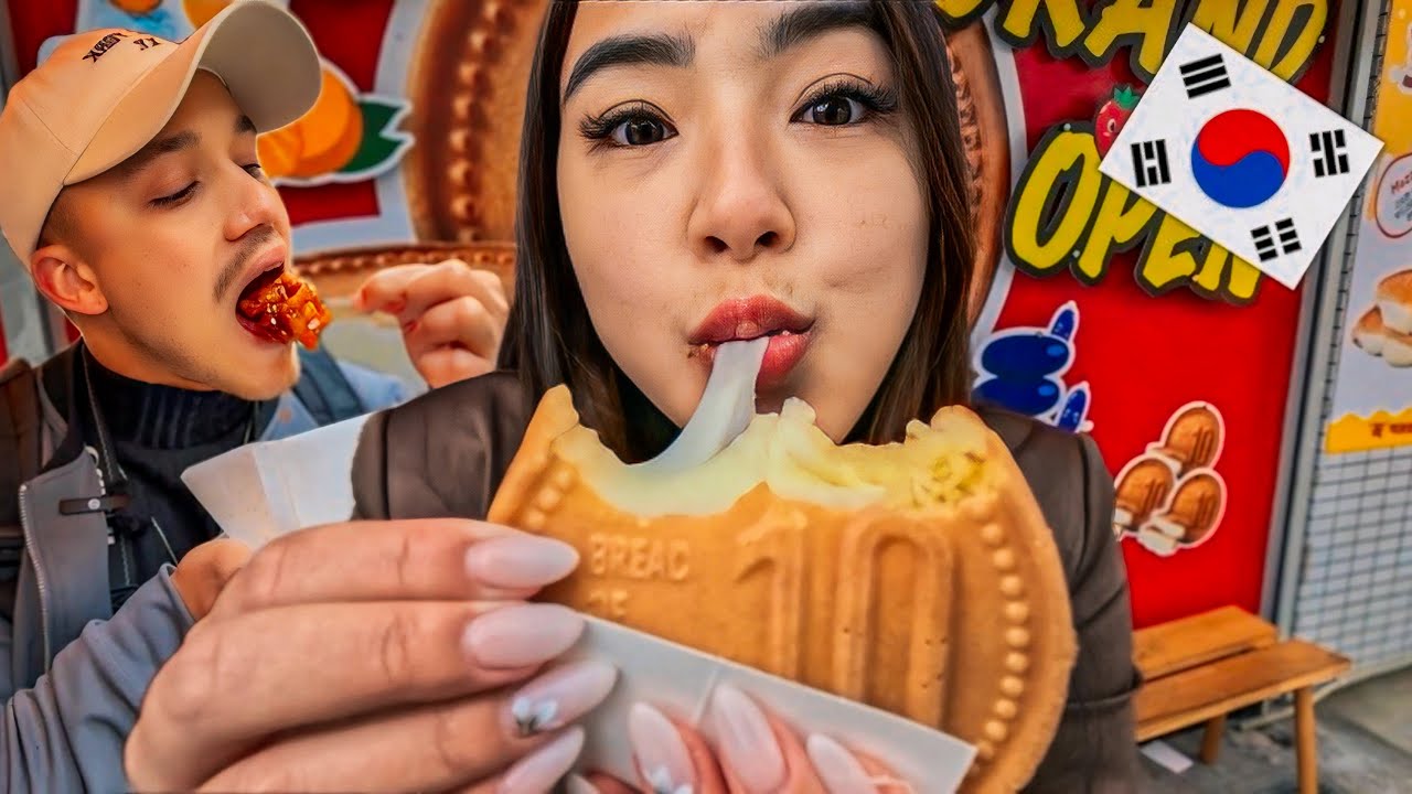 PROVANDO COMIDA DE RUA COREANA NO JAPÃO