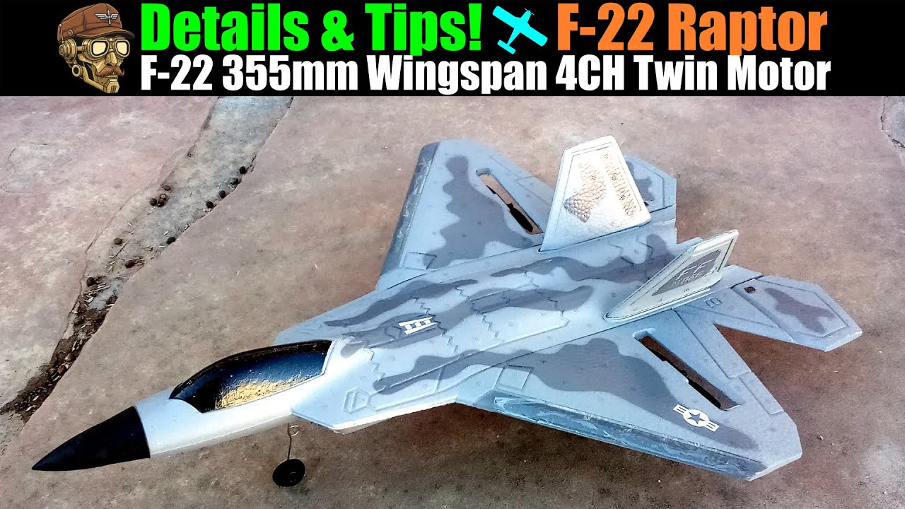 Подробности и советы! BM22 F22, размах крыла 355 мм, 4 канала, 6G | 3D, два двигателя, гироскоп, ...
