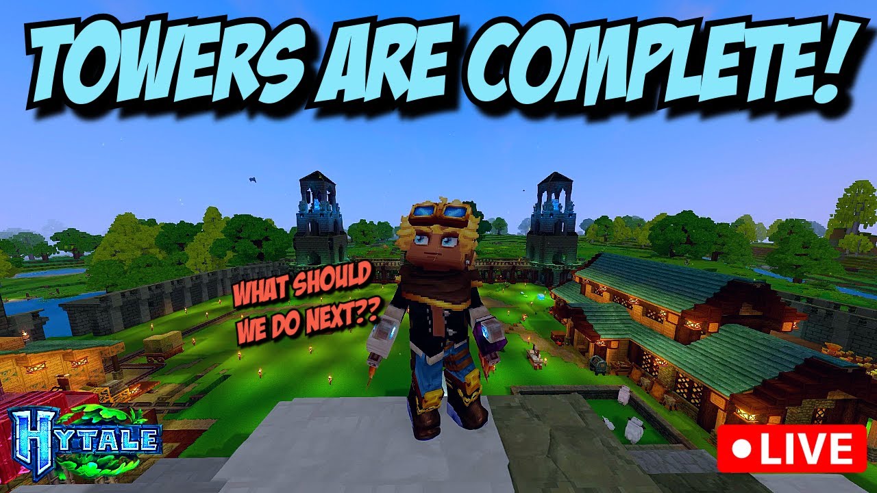 Let's Brainstorm Our Next Build... In the Meantime, A New Adventure Begins!! | Hytale Hop in & Chat!