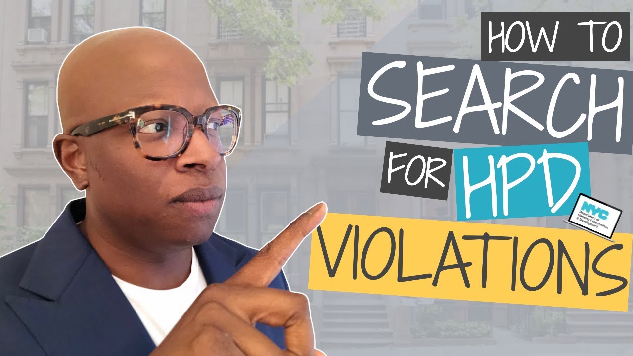 HPD Violations - How to Search for HPD Violations on a Property