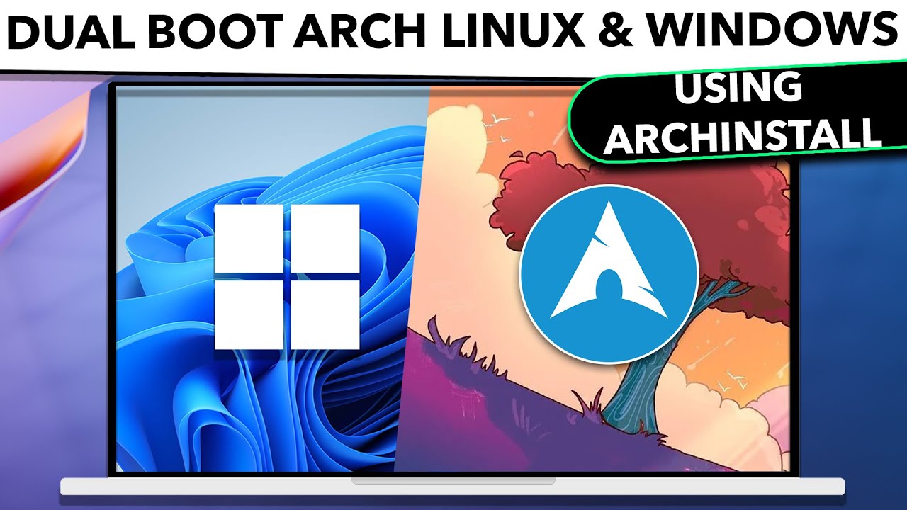 Как выполнить двойную загрузку Arch Linux и Windows 11 (2025) // ИСПОЛЬЗОВАНИЕ СКРИПТА УСТАНОВКИ ...