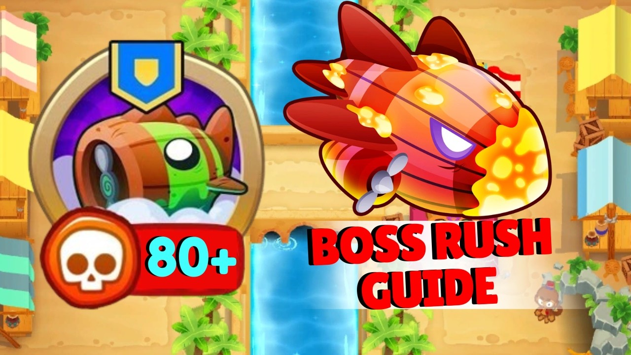BTD6 Boss Rush Guide | Monkey Knowledge Needed | 80+ pops | Island 4