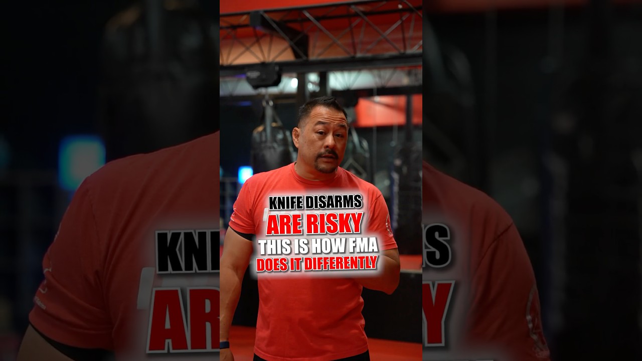 Knife disarms are risky! This is how FMA does it differently! #fma #martialarts #selfdefense