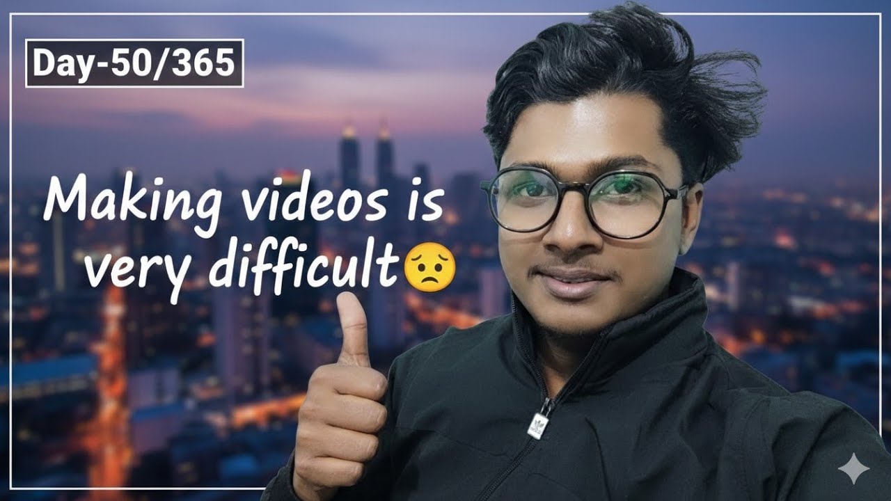 Making videos is harder than I thought. 😔