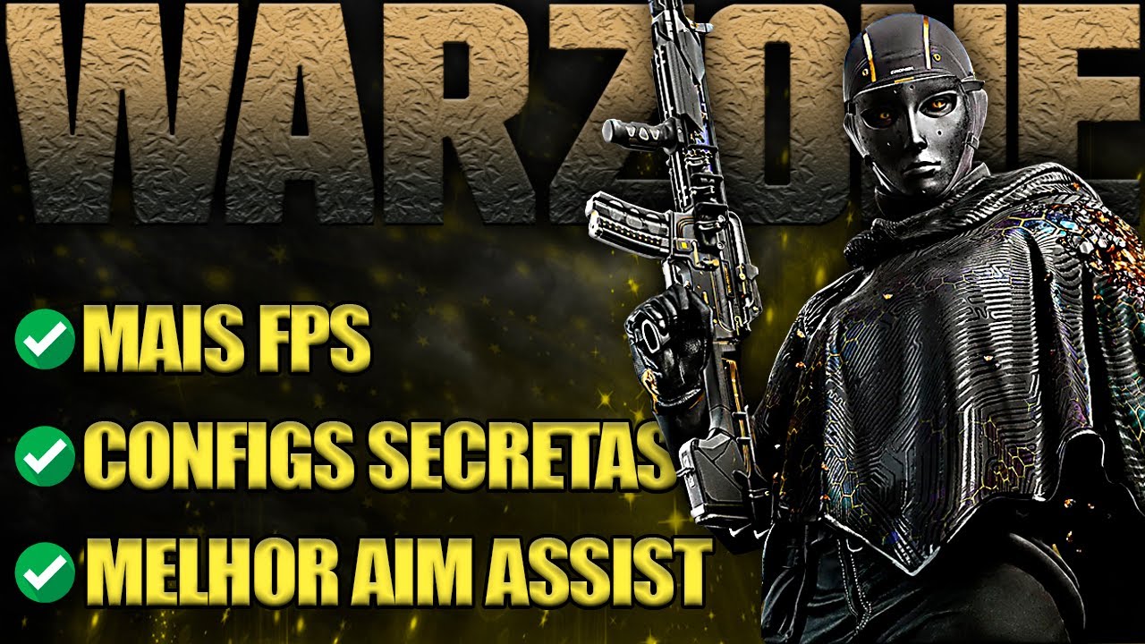 MELHORES CONFIGURAÇÕES pra VERDANSK, BUFF SEU AIM ASSIST e MELHORE MOVIMENTAÇÃO no WARZONE