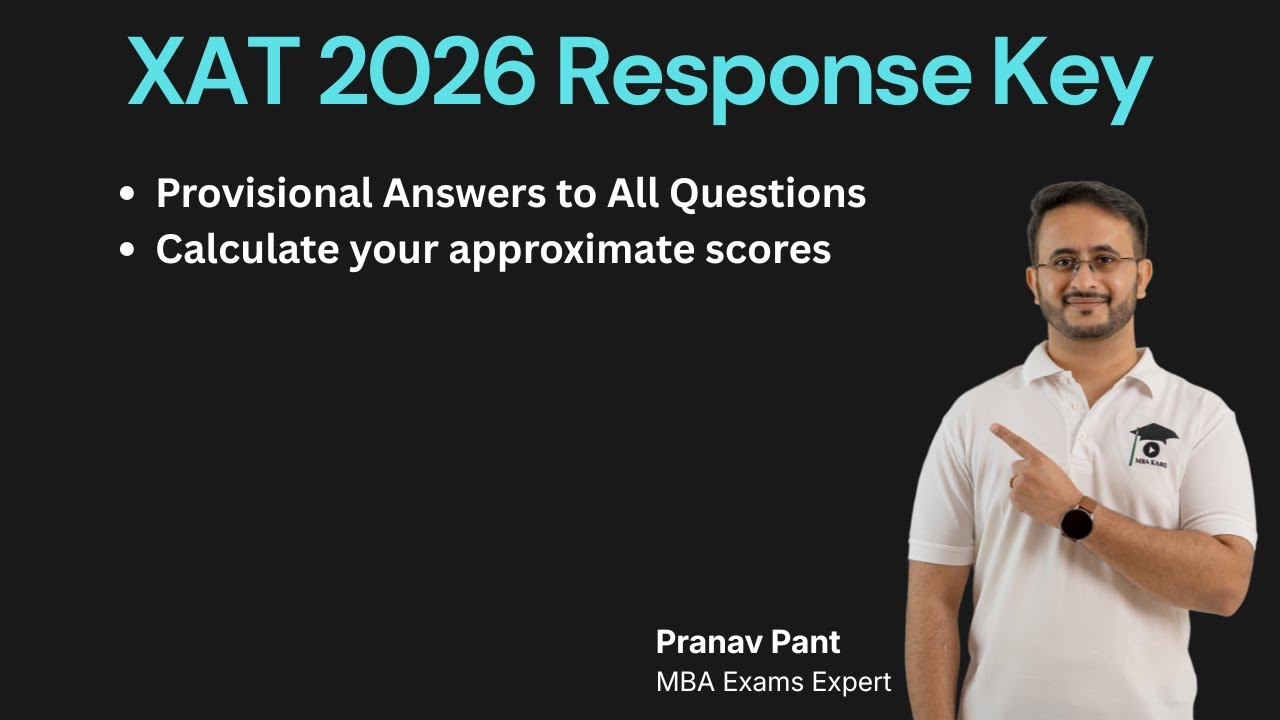 XAT 2026 Response Sheet Out: Find All Answers Here! Calculate Your Score Now
