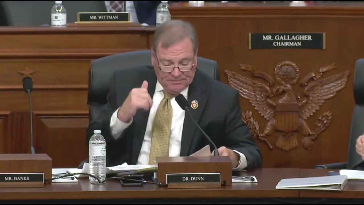 Congressman Dunn: 