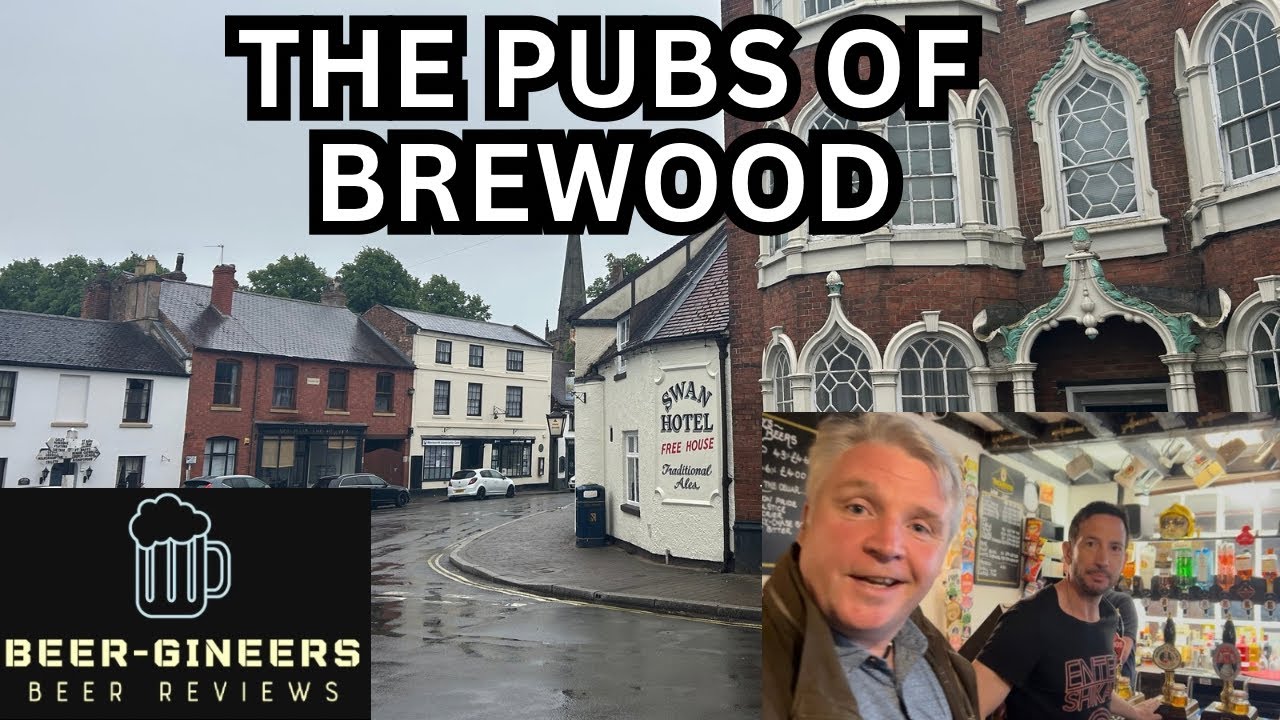 The pubs of Brewood, South Staffordshire, England