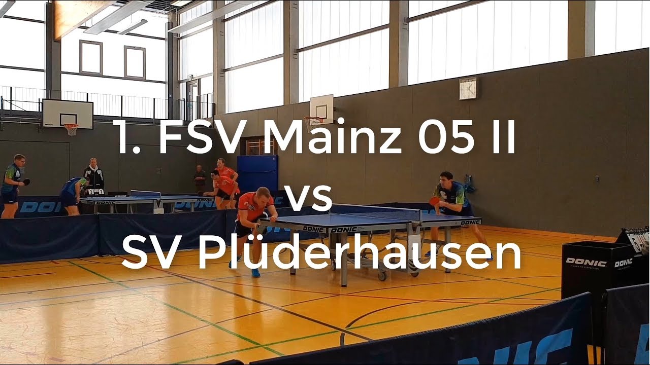 Regionalliga Südwest: 1. FSV Mainz 05 II vs SV Plüderhausen [ 2018/2019 ]