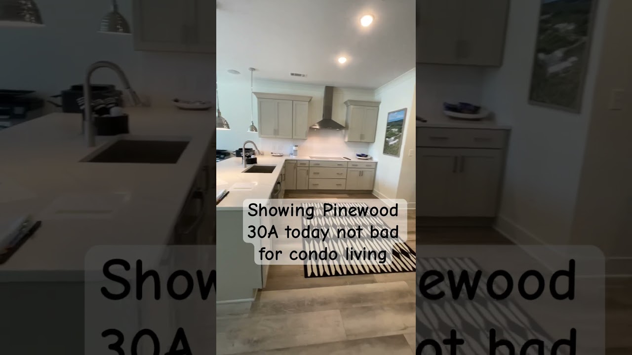 Showing Pinewood 30A condos today. #30a #emeraldcoast #realestate #seasidefl