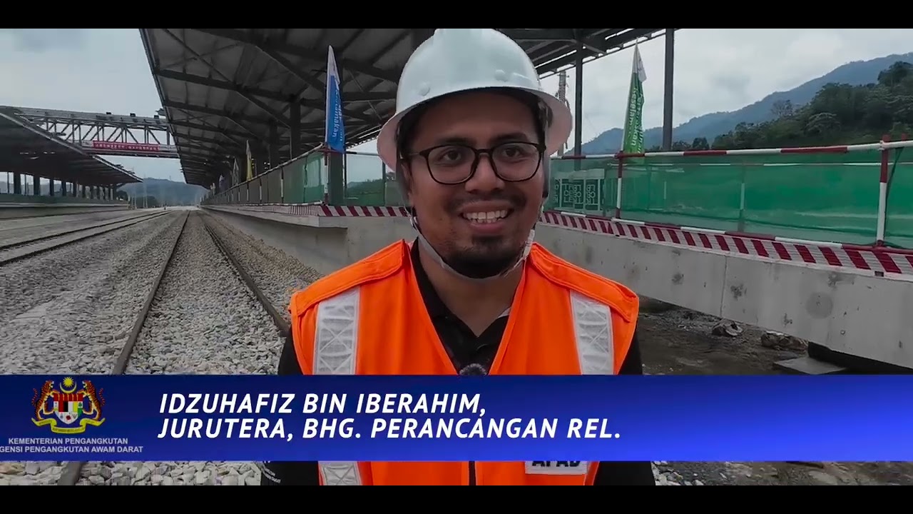 Pwmeriksaan Cermat Projek ECRL Hari Kedua - Stesen Maran & Bentong