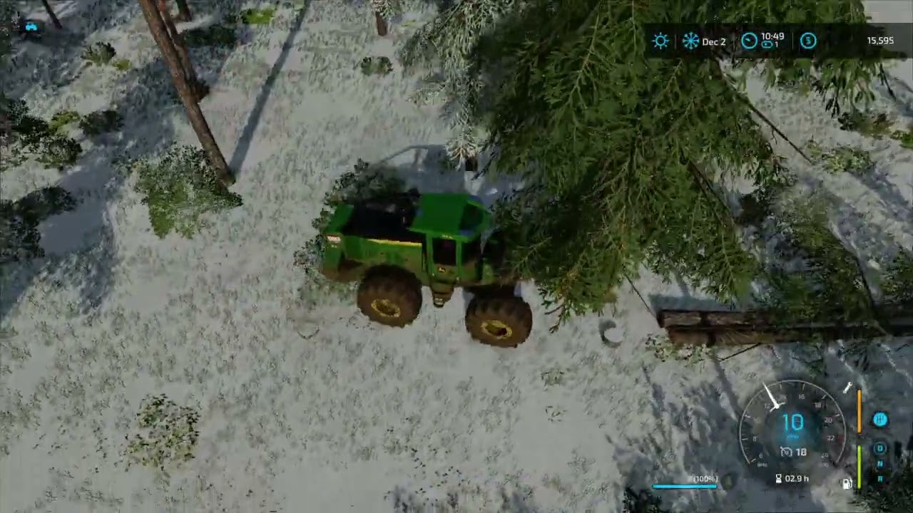 FS 22 Logging Pt 18 | Back in the saddle, bunching with the 843.