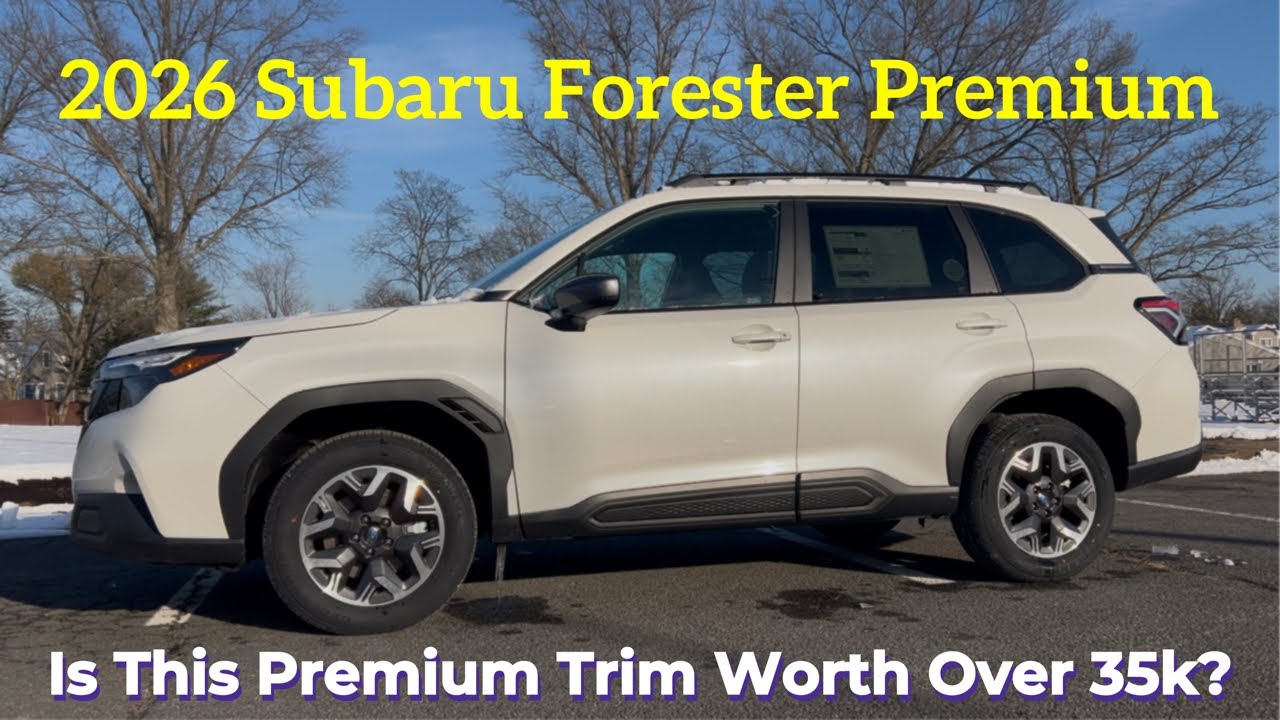 Subaru Forester Premium 2026: Является ли Forester 2026 ЛУЧШИМ семейным внедорожником?