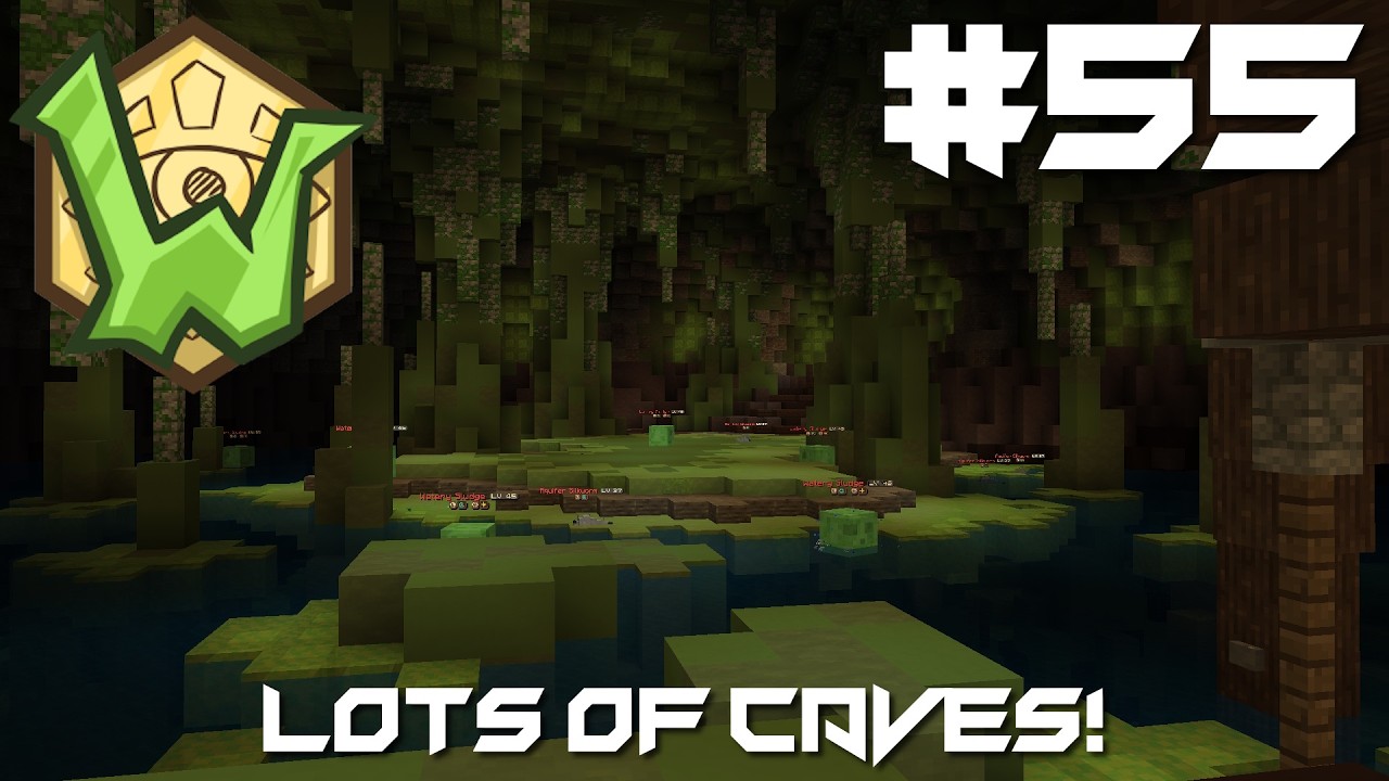 Множество пещер! - Minecraft Wynncraft #55