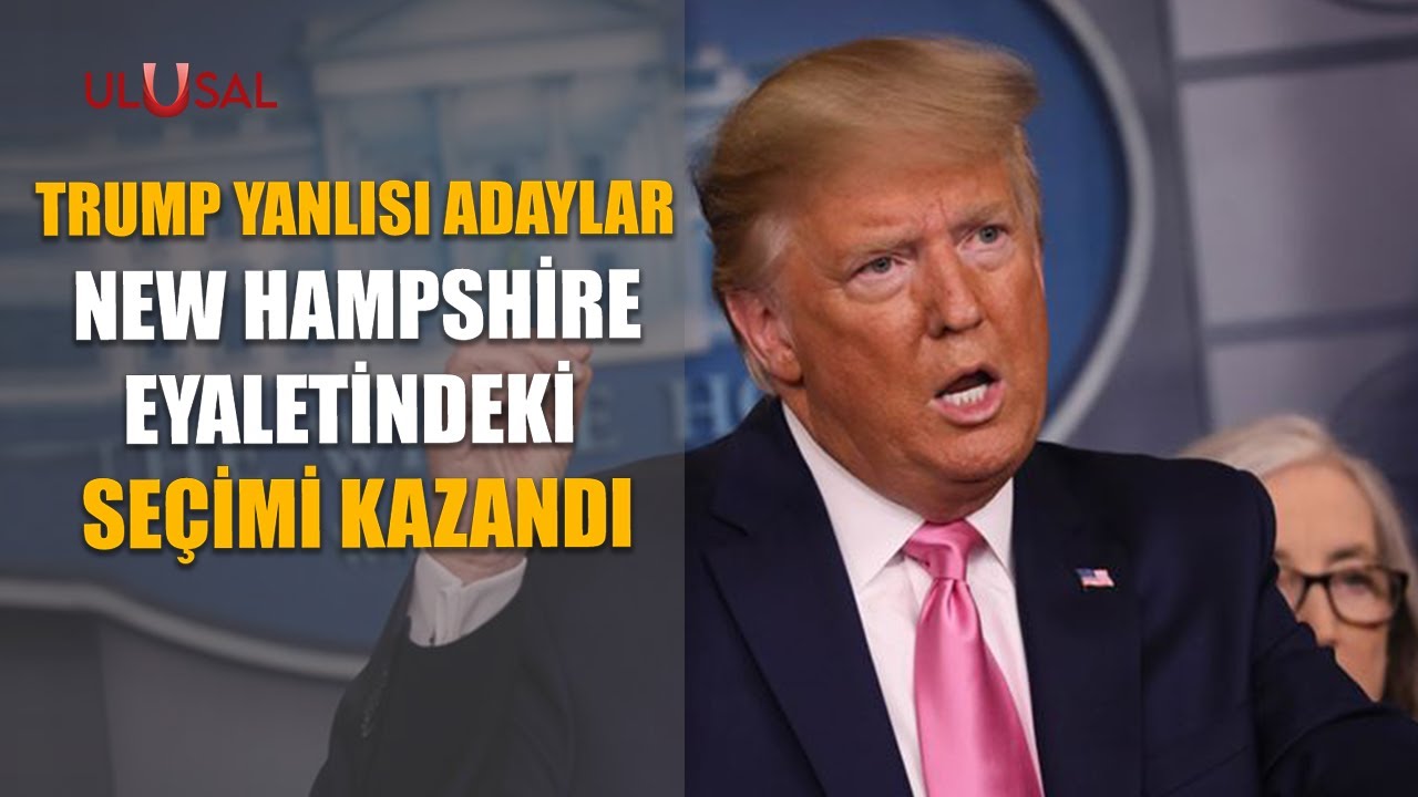 Trump yanlısı adaylar New Hampshire eyaletindeki se&ccedil;imi kazandı